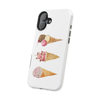 Watercolor Cone Magnetic Tough Phone Case