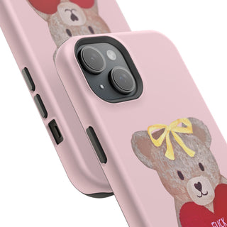 Sweet Sweet Teddy Bear Valentine Magnetic Tough Case
