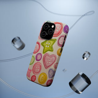 Betsy Mae Buttons Magnetic Tough Phone Case