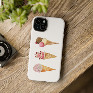 Watercolor Cone Magnetic Tough Phone Case