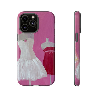 Pretty Pink Dresses Tough Phone Case