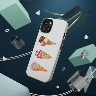 Watercolor Cone Magnetic Tough Phone Case