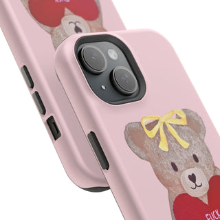 Sweet Sweet Teddy Bear Valentine Magnetic Tough Case
