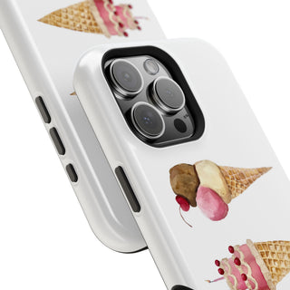 Watercolor Cone Magnetic Tough Phone Case