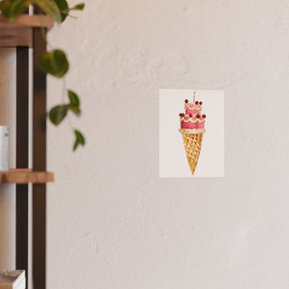 Watercolor Cone 2