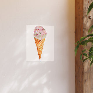 Watercolor Cone 1