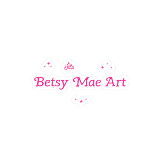 Betsy Mae Art Sticker