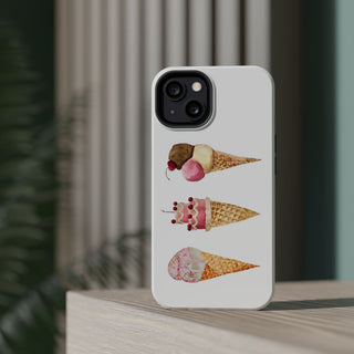 Watercolor Cone Magnetic Tough Phone Case