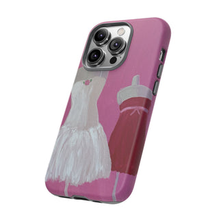 Pretty Pink Dresses Tough Phone Case