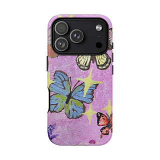 Butterflies and Glitter Princess Tough Phone Case