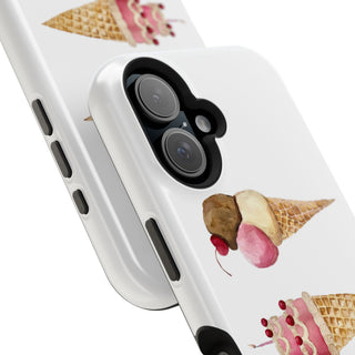 Watercolor Cone Magnetic Tough Phone Case