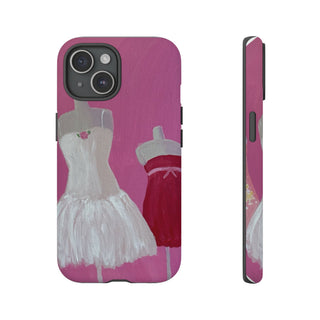 Pretty Pink Dresses Tough Phone Case