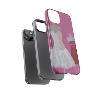 Pretty Pink Dresses Tough Phone Case