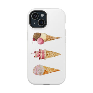 Watercolor Cone Magnetic Tough Phone Case