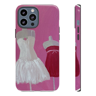 Pretty Pink Dresses Tough Phone Case