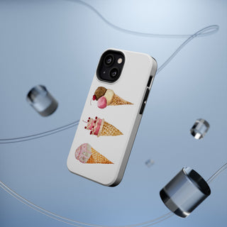 Watercolor Cone Magnetic Tough Phone Case
