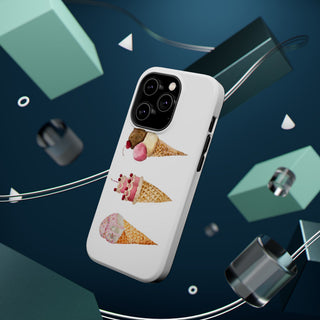 Watercolor Cone Magnetic Tough Phone Case