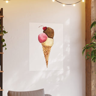 Watercolor Cone 3